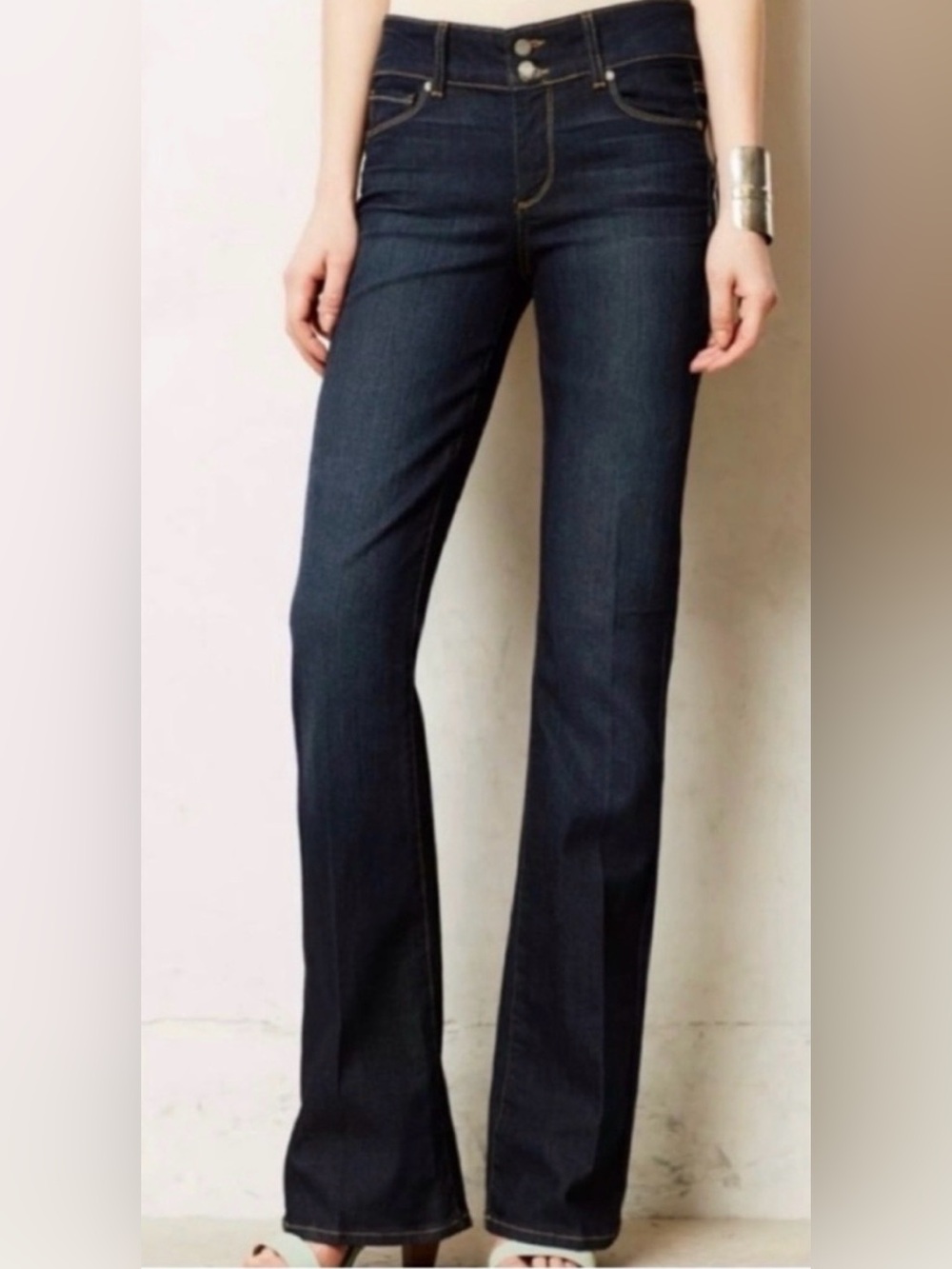 PAIGE Hidden Hills Indigo Bootcut Jeans